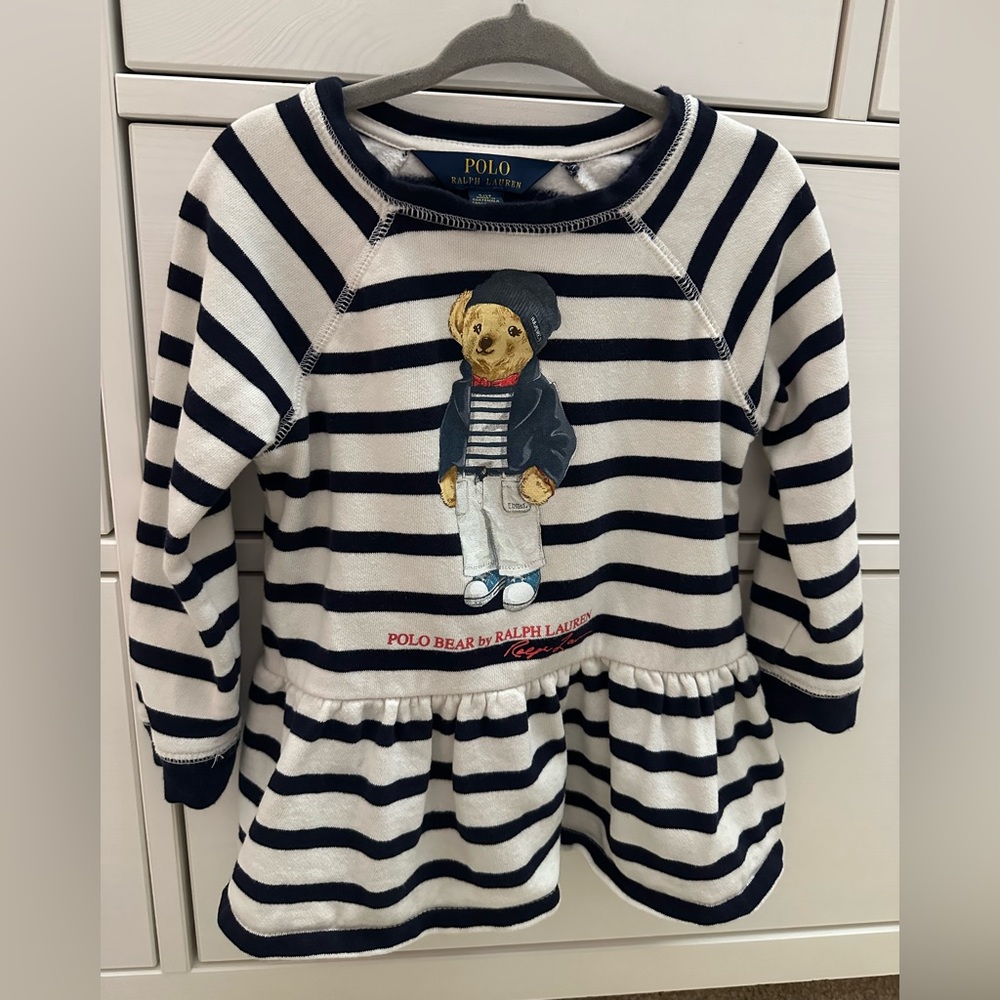 Polo toddler sweater dress